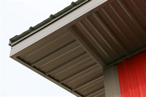 soffit for metal building